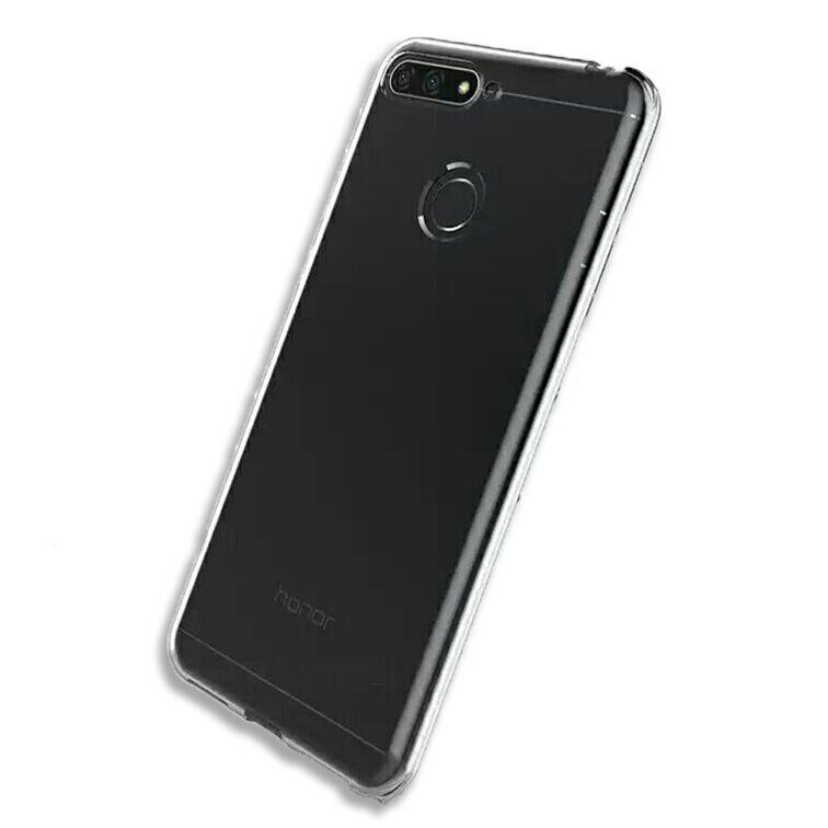 Прозрачный Силиконовый чехол TPU для Huawei Y7 Prime (2018) / Honor 7C Pro - Прозрачный фото 2