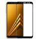 Захисне скло 2.5D на весь екран для Samsung Galaxy A8 Plus (2018) - Чорний фото 1