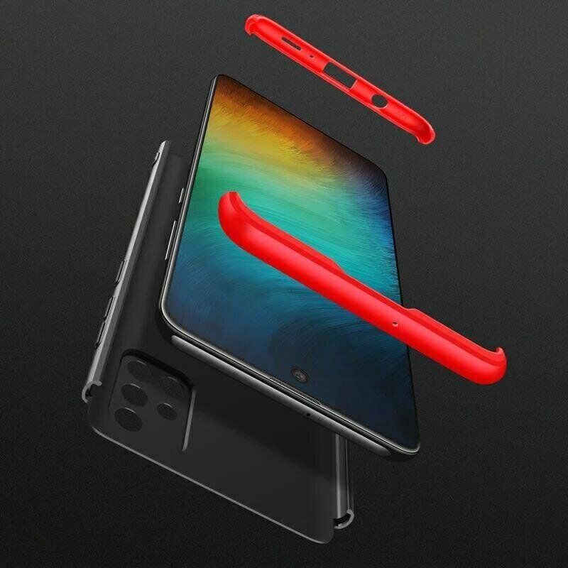 Чехол GKK 360 градусов для Samsung Galaxy M31s - Черно-Красный фото 5