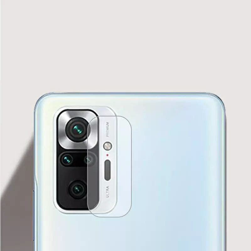 Защитное стекло на Камеру для Xiaomi Redmi Note 10 4G / 10S / Poco M5s - Прозрачный фото 2