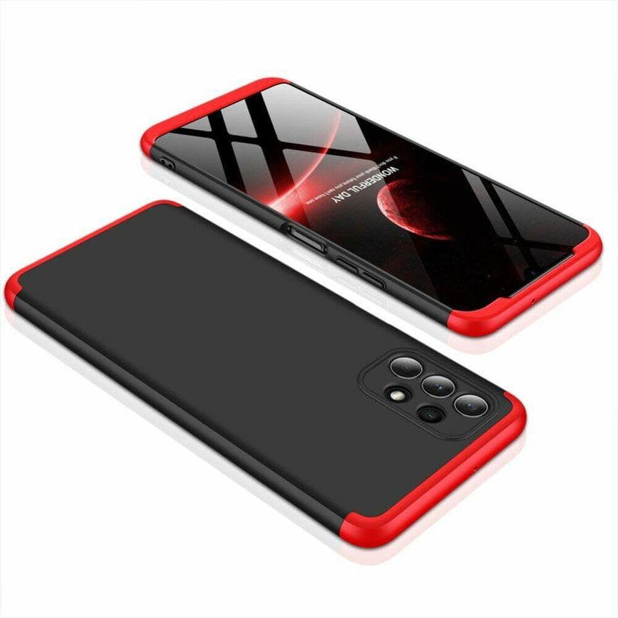 Чохол GKK 360 градусів для Samsung Galaxy A52 - Чёрно-Красный фото 2