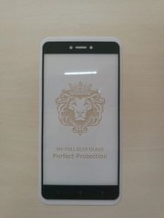 Защитное стекло 9D на весь экран (на пластине) для Xiaomi Redmi Note 4X - Черный фото 1