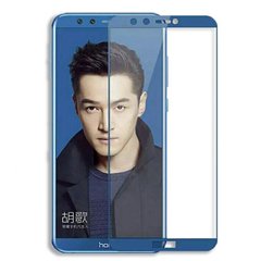 Защитное стекло 2.5D на весь экран для Huawei Honor 9 lite - Синий фото 1