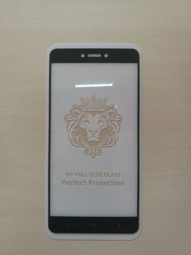 Захисне скло 9D на весь екран (на пластині) для Xiaomi Redmi Note 4X - Чорний фото 1