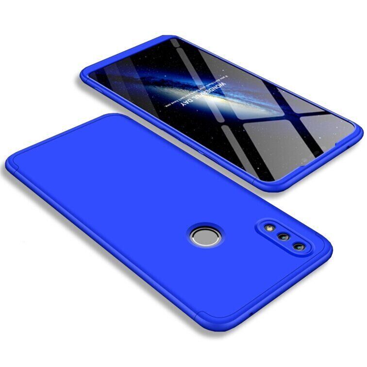 Чохол GKK 360 градусів для Huawei Honor 8X - Синій фото 2