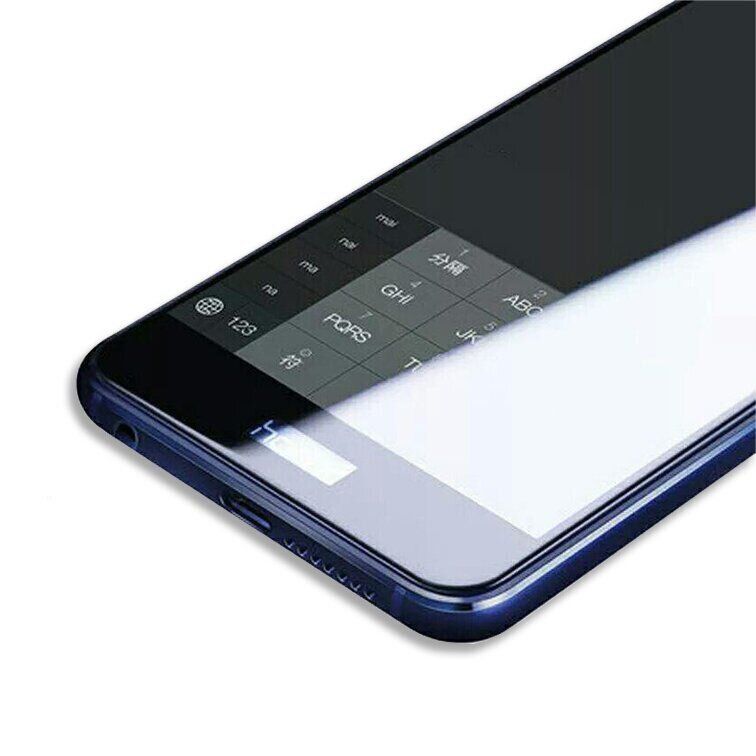 Захисне скло 2.5D на весь екран для Huawei Honor 9 lite - Синій фото 3