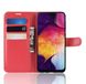Чохол книжка з кишенями для карт на Samsung Galaxy A70 - Червоний фото 2