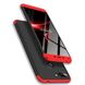 Чехол GKK 360 градусов для Xiaomi Redmi 6 - Черно-Красный фото 5