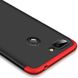 Чехол GKK 360 градусов для Xiaomi Redmi 6 - Черно-Красный фото 3