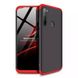 Чехол GKK 360 градусов для Xiaomi Redmi Note 8 - Черно-Красный фото 1