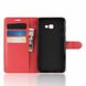 Чохол книжка з кишенями для карт на Samsung Galaxy J4 Plus - Червоний фото 3
