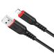 Дата кабель Hoco X59 Victory USB to Lightning (1m) - Черный фото 2
