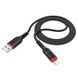 Дата кабель Hoco X59 Victory USB to Lightning (1m) - Чорний фото 3