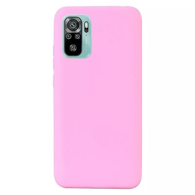 Чохол Candy Silicone для Xiaomi Redmi Note 10 4G / 10S / Poco M5s - Рожевий фото 1