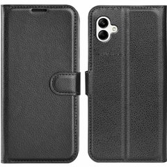 Чехол-Книжка с карманами для карт на Samsung Galaxy A04 - Черный фото 1