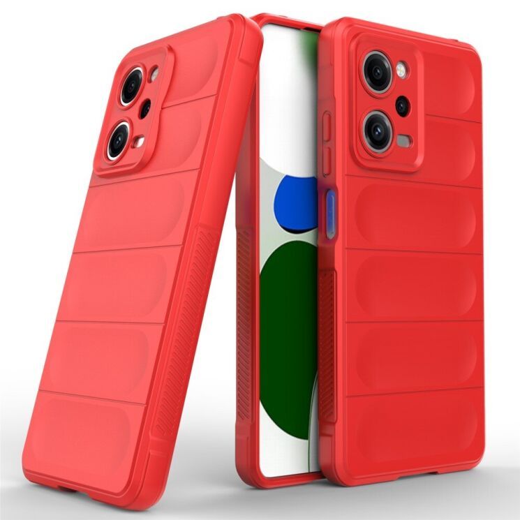 Чехол силиконовый MagCase для Xiaomi Redmi Note 12 Pro 5G цвет Красный