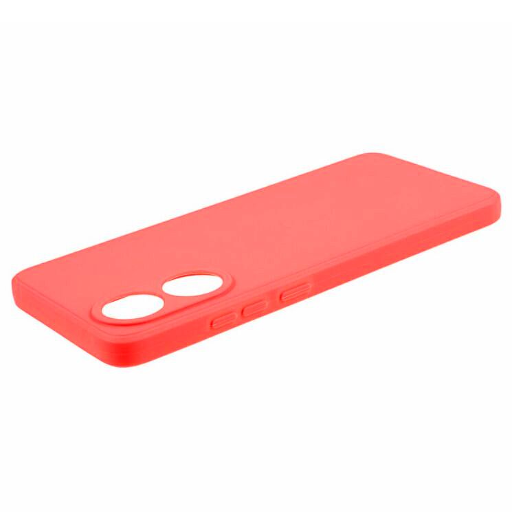 Чохол Candy Silicone для Oppo A38 колір Червоний