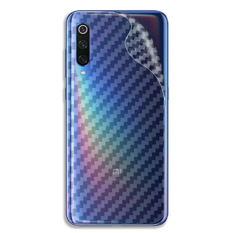 Карбоновая пленка на корпус для Xiaomi Mi9 SE - Прозрачный фото 1