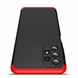 Чехол GKK 360 градусов для Samsung Galaxy A13 цвет Черно-Красный