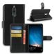 Чехол-Книжка с карманами для карт на Huawei Mate 10 lite - Черный фото 1
