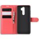 Чехол-Книжка с карманами для карт на Xiaomi Redmi 9 - Красный фото 3