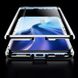Магнитный чехол с защитным стеклом для Xiaomi Mi 11 lite - Синий фото 5
