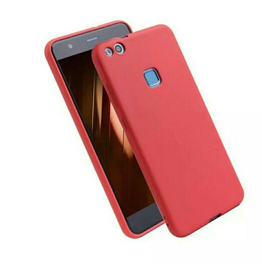 Чохол Candy Silicone для Huawei P10 lite - Червоний фото 1