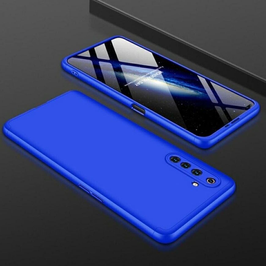 Чехол GKK 360 градусов для Realme 6 Pro - Синий фото 2