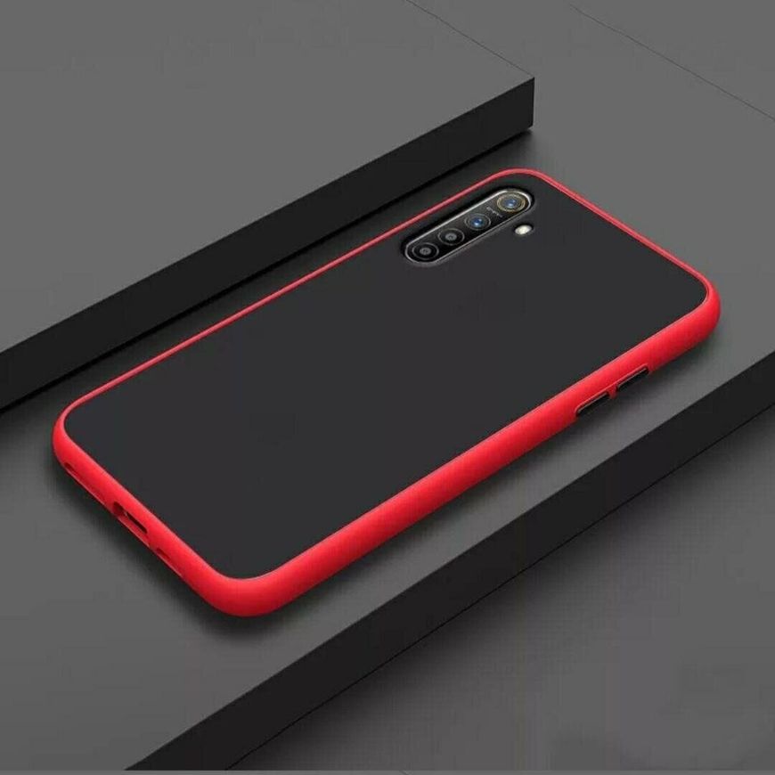 Чехол Buttons Shield для Xiaomi Redmi Note 8 - Красный фото 2