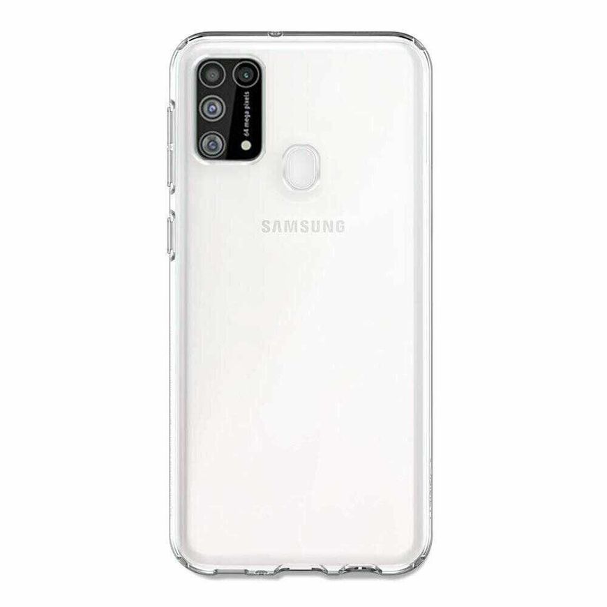 Прозрачный Силиконовый чехол TPU для Samsung Galaxy M31 - Прозрачный фото 2