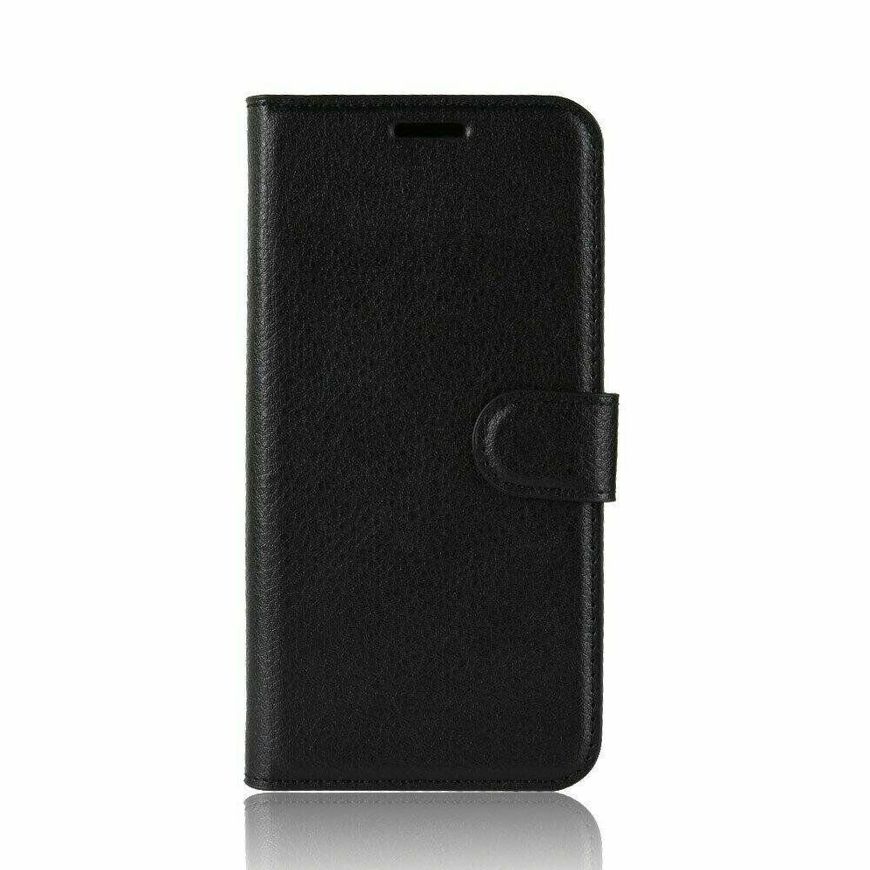 Чехол-Книжка с карманами для карт на Xiaomi Redmi Note 8 - Черный фото 6