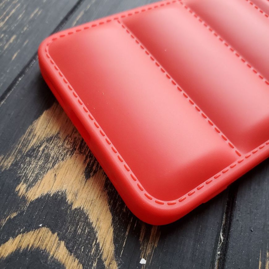 Чохол силіконовий Down Jacket для Xiaomi Redmi Note 11 4G / 11s - Червоний фото 5