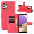 Чехол-Книжка с карманами для карт на Samsung Galaxy A23 цвет Красный