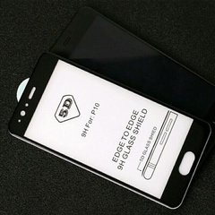 Защитное стекло Full Cover 5D для Huawei P10 - Чёрный фото 1