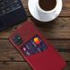 Чехол-бумажник для Samsung Galaxy A51 - Красный фото 2