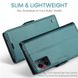 Кожаный чехол-книжка Retro Case для Xiaomi Redmi 12 цвет Зелёный