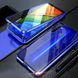 Магнітний чохол із захисним склом для Realme 6i - Синій фото 2