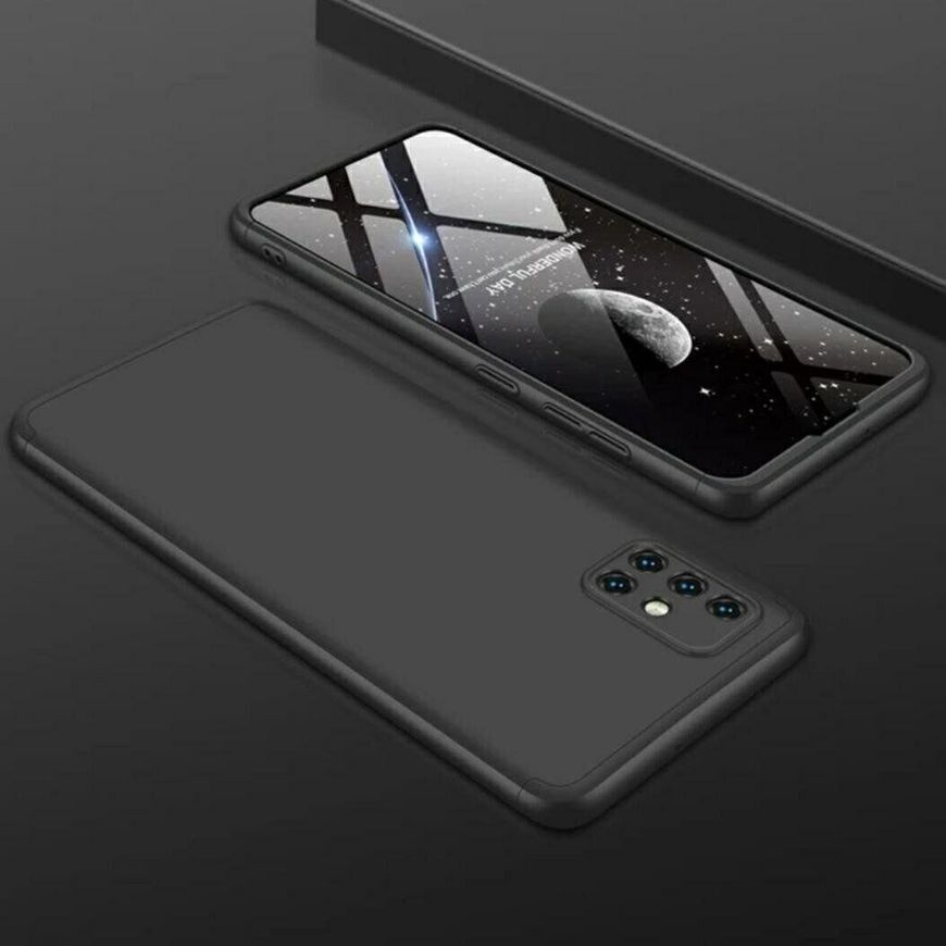 Чехол GKK 360 градусов для Samsung Galaxy M31s - Черный фото 2