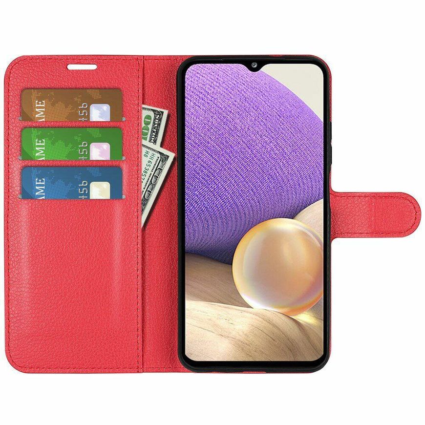 Чехол-Книжка с карманами для карт на Samsung Galaxy A53 - Красный фото 2