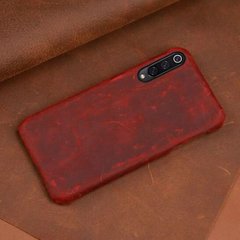 Шкіряний чохол бампер Crazy Horse для Samsung Galaxy A30s / A50 / A50s - Червоний фото 1