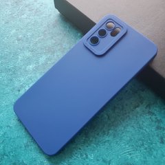 Силиконовый чехол для Oppo A16 / A54s - Синий фото 1