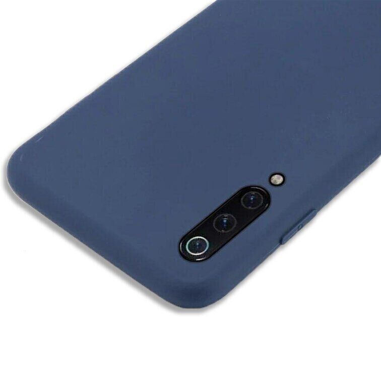 Чехол Candy Silicone для Xiaomi Mi9 SE - Синий фото 4