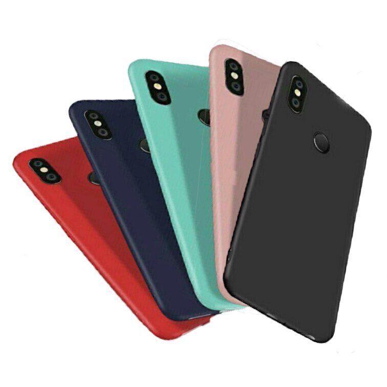 Чехол Candy Silicone для Xiaomi Redmi Note 5 - Розовый фото 2