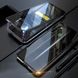 Магнитный чехол с защитным стеклом для Realme 6i - Черный фото 2