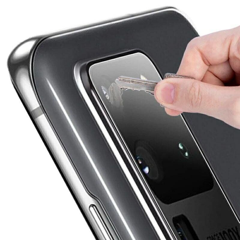Защитное стекло на Камеру для Samsung Galaxy S20 Ultra - Прозрачный фото 2