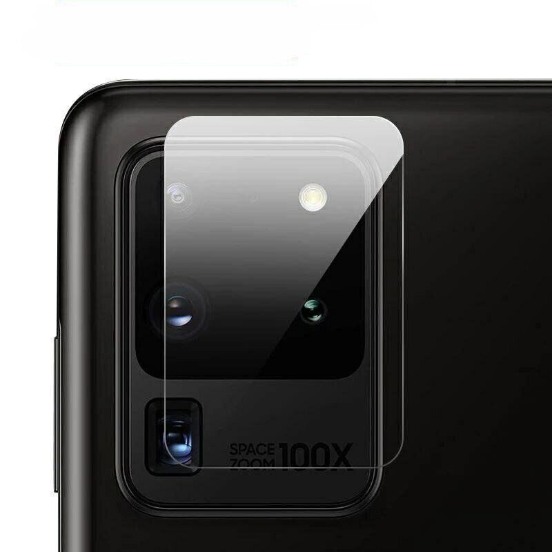 Захисне скло на Камеру для Samsung Galaxy S20 Ultra - Прозорий фото 1