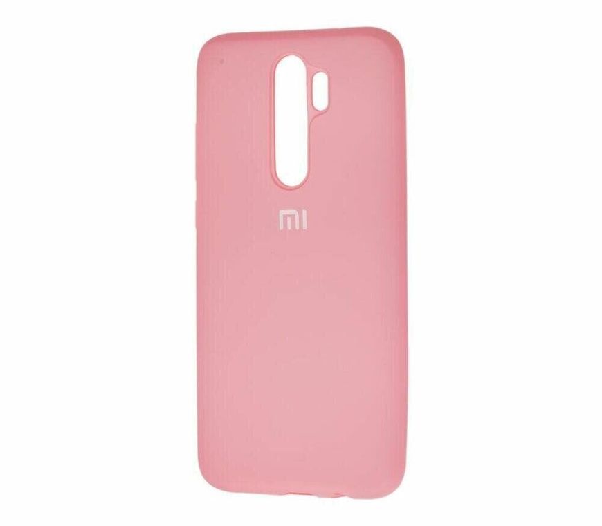 Оригинальный чехол Silicone cover для Xiaomi Redmi Note 8 Pro - Розовый фото 2