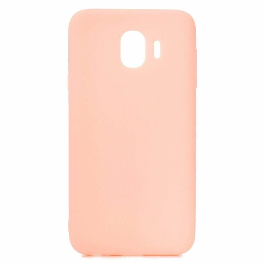 Чохол Candy Silicone для Samsung Galaxy J4 (2018) / J400 - Рожевий фото 2