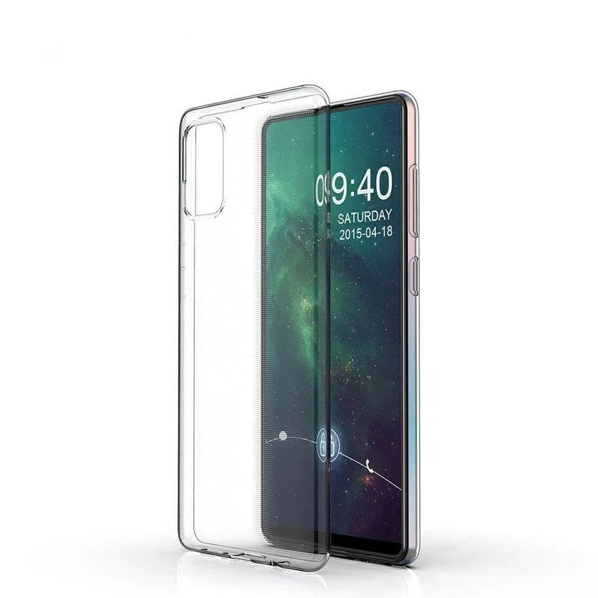 Прозрачный Силиконовый чехол TPU для Samsung Galaxy A31 - Прозрачный фото 2