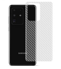 Карбоновая пленка на корпус для Samsung Galaxy S20 Ultra - Прозрачный фото 1